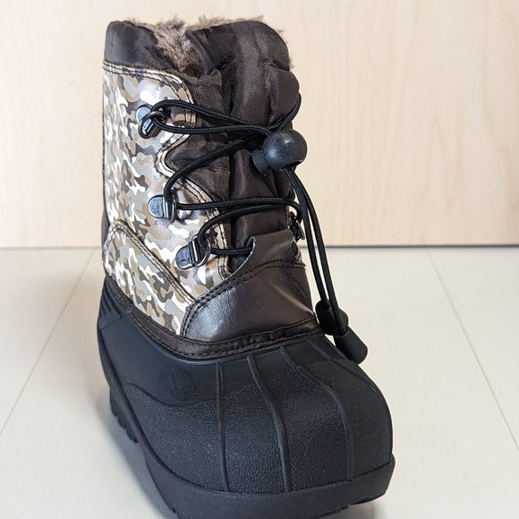 The Little Captain Toddler Thermolite Journey Winter/Snow Boots - Brown Camo - Picture 7 of 7